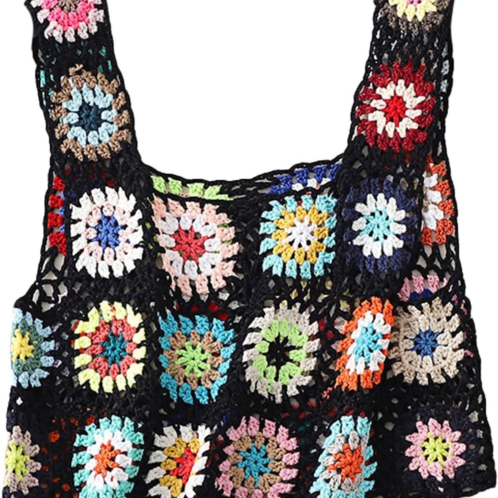 Boho Crochet Tank Top